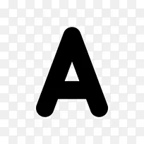 字母计算机图标字母表符号.字母a