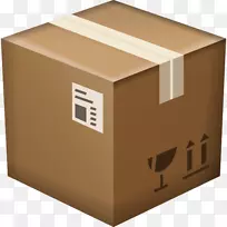 一堆便便表情符号纸板箱纸箱包装
