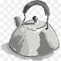 茶壶吹口哨水壶夹艺术水壶