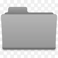 计算机图标灰色目录MacOS-灰色