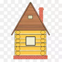 房屋建筑剪贴画-屋顶