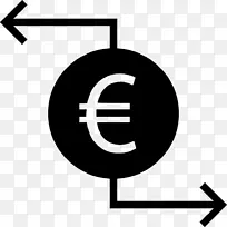计算机图标金融交易货币符号欧元