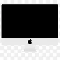 黑色品牌桌面壁纸-imac
