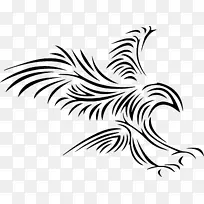 秃鹰羽毛法剪贴画-部落
