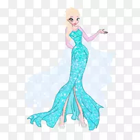 Elsa Rapunzel Anna olaf绘图-Elsa