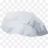 冰淇淋剪贴画-冰块