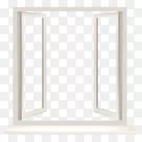 窗台倒角画框墙白框