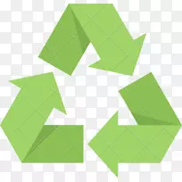 回收符号再利用计算机图标.回收