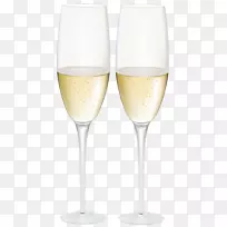 白葡萄酒香槟鸡尾酒酒杯香槟酒杯