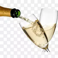 普罗斯科香槟起泡酒-香槟酒杯