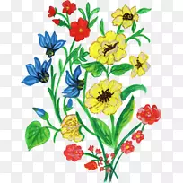 切花设计剪贴画.花漆