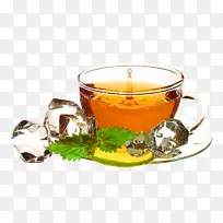 绿茶冰茶绿咖啡网模板-绿茶