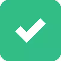 绿色标志圈-绿色滴答