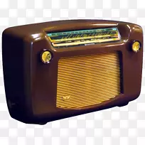 古董收音机扬声器音频信号驱动扬声器.收音机
