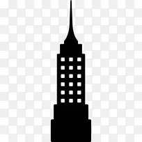 纽约市计算机图标建筑工程建筑-纽约市