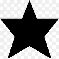 五角星电脑图标塑造艺术和文化中的星多边形-黑色星