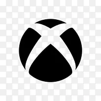 黑色Xbox 360 Xbox One徽标-Xbox