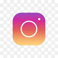 社交媒体电脑图标标识-Instagram标志