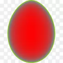 复活节彩蛋绿品红-装饰性