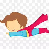 超人戴安娜王子超级英雄剪辑艺术英雄