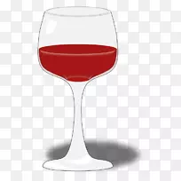 红酒玻璃夹艺术.葡萄酒