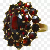 珠宝宝石服装配饰珠子红宝石-波希米亚