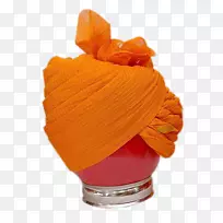 Kesaria Rajasthani Safa turban ri-hajj