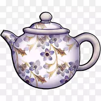 茶壶夹艺术.茶壶