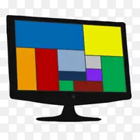 显示装置电脑显示器液晶电视机-壁画