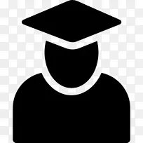 电脑偶像毕业典礼学生博士学位剪贴画毕业典礼
