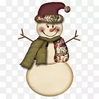 雪人，生日，圣诞节，冬天-雪人