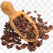 有机食品生料可可豆生巧克力