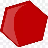 矩形正方形面积-六边形