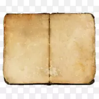 纸质日记，书页，旧书