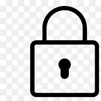 iphone x锁定计算机图标IOS 7-lock