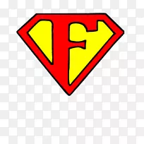 超人标志戴安娜王子t恤模版超人标志