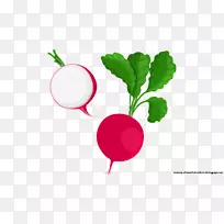 萝卜蔬菜食品甜菜根剪贴画-甜菜根