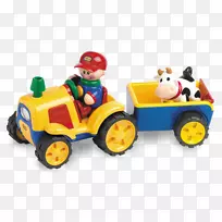 玩具火车和火车组拖拉机拖车乐高城-婴儿玩具