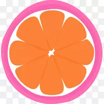 柑桔剪贴画.橘子