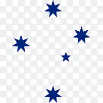 澳洲南方十字全明星症结剪贴画-黑色明星