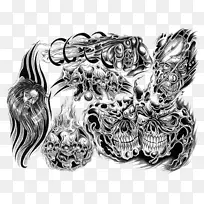 袖子纹身闪光灯桌面壁纸.Tatoo