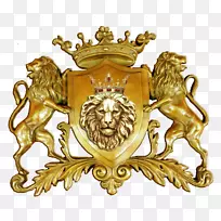 狮子金冠符号标志-鼓棒