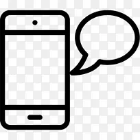 iPhone电脑图标SMS电子邮件-SMS