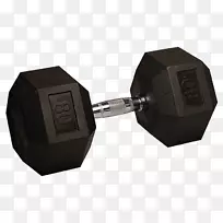 哑铃重量训练器材健身中心磅-哑铃