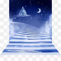 海口楼梯通往天堂摄影-天堂