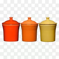 陶瓷食品储藏容器盖果酱罐