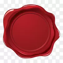 餐具盘板红蜡