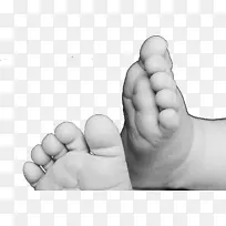 足趾指拇指婴儿足