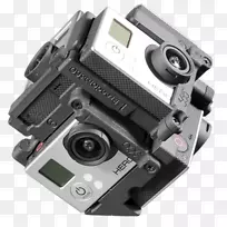 GoPro沉浸式摄像机图像拼接-GoPro