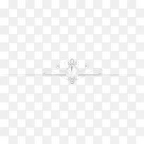 白线对称角树分界线